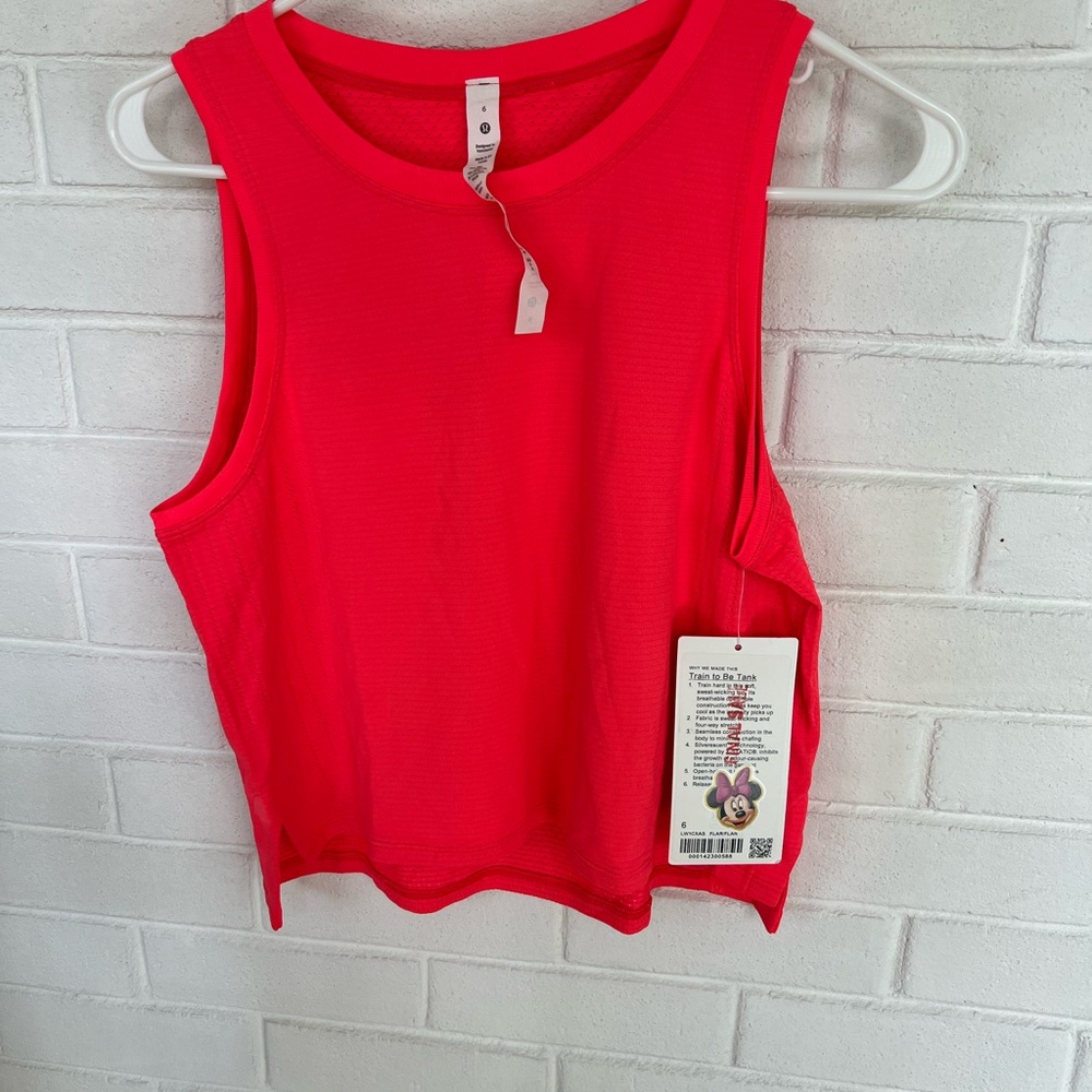 lululemon train to be tank